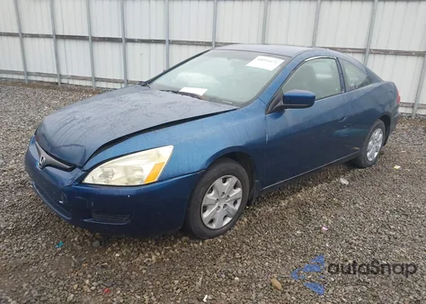 2003 Honda Accord 2.4 Lx из США, поврежденный, VIN 1HGCM72243A015805